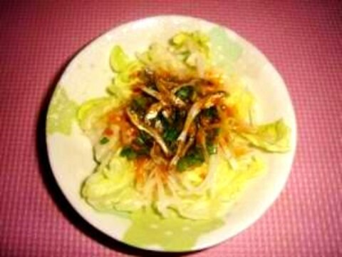 コチュジャンドレッシングの韓国風サラダ